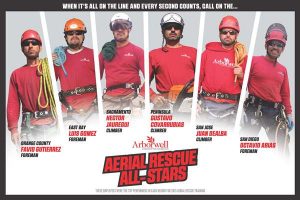 arborwell aerial rescue all-stars poster compressed