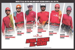 arborwell aerial rescue all-stars poster compressed